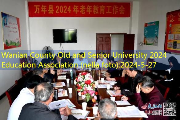 Wanian County Old and Senior University 2024 Education Association (nella foto)